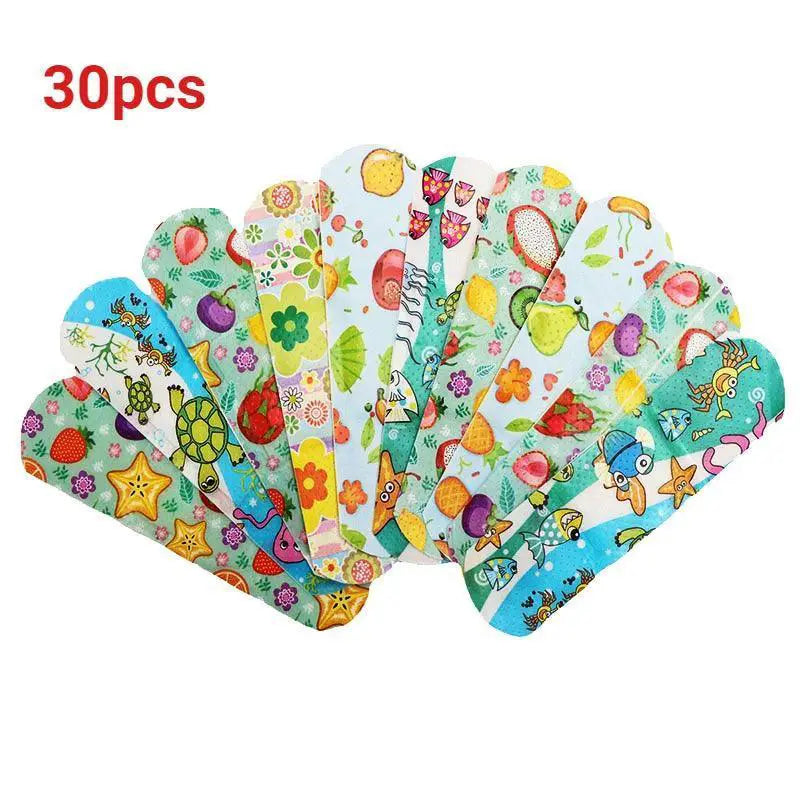 Kids Waterproof Cartoon Band Aid Stickers For Fun Healing