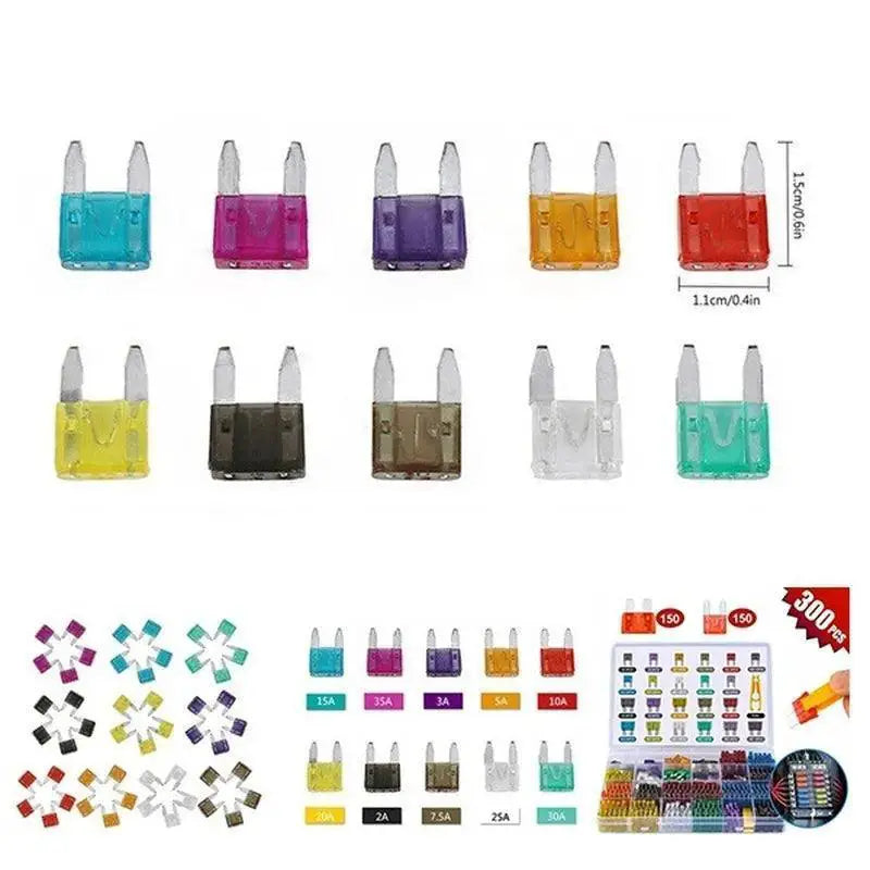 Car Fuse Kit Durable Blade Fuses For Quick Replacement