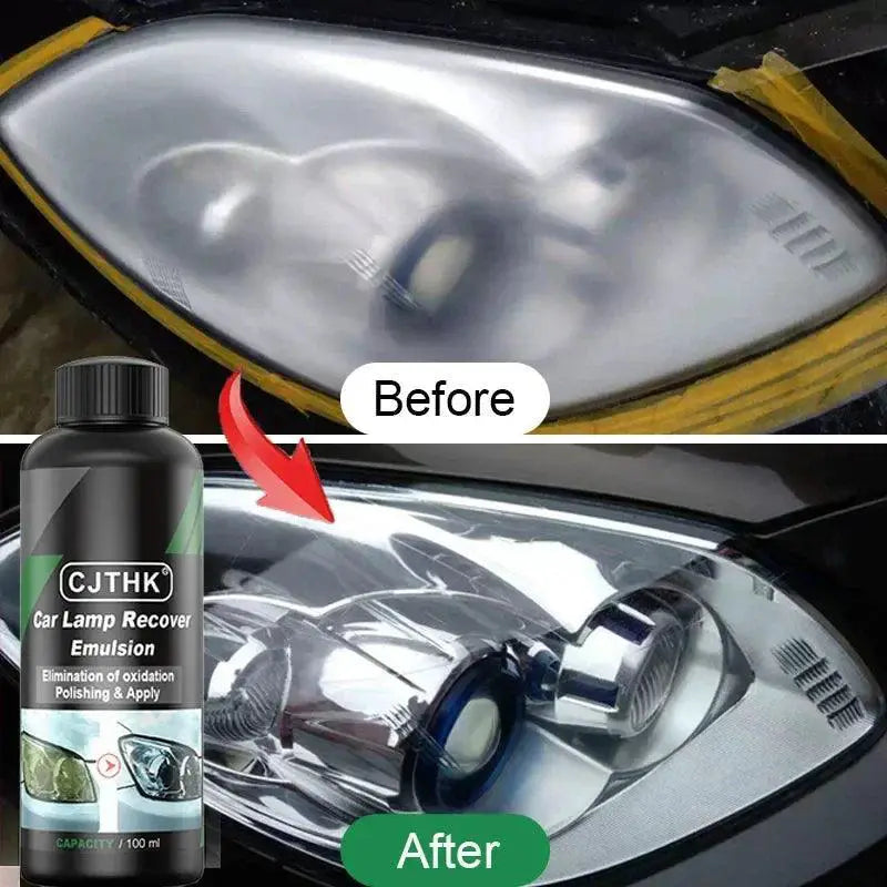 Car Headlight Restoration Kit Night Visibility Safety