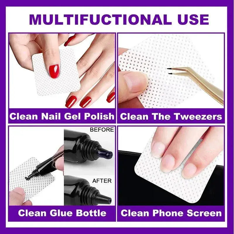 Lint-Free Nail Wipes For Nail Art And Lashes High Quality