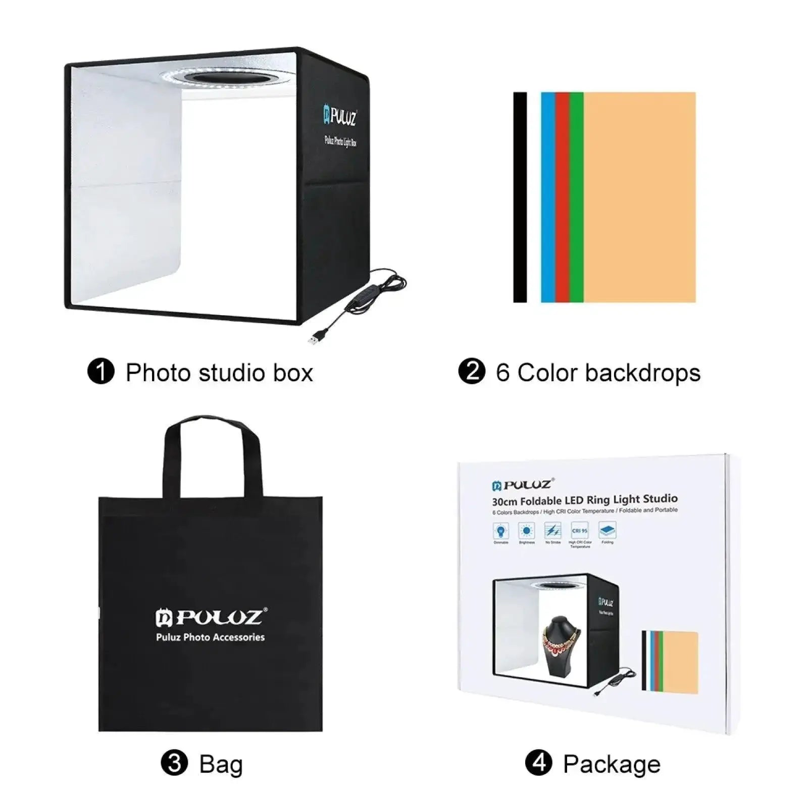 Portable LED Photography Studio Box For Stunning Photos