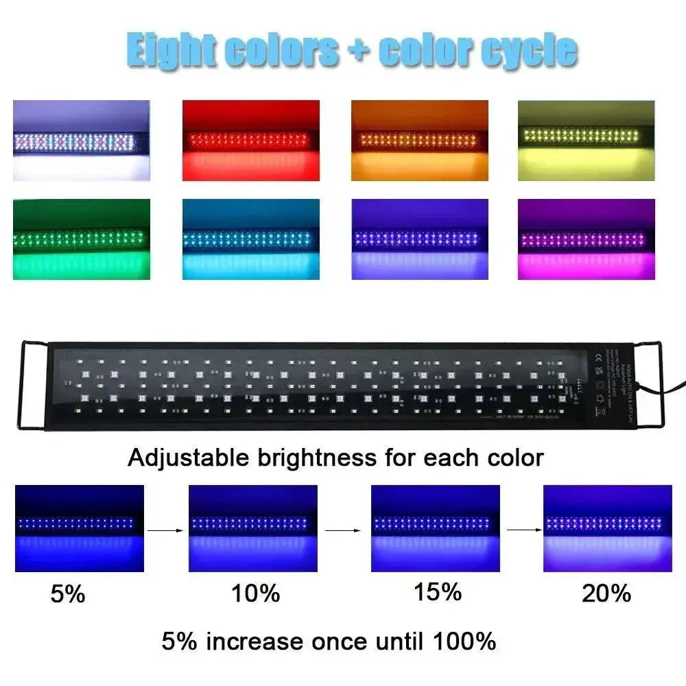 Vibrant LED Aquarium Light Enhance Your Fish Tank Colors