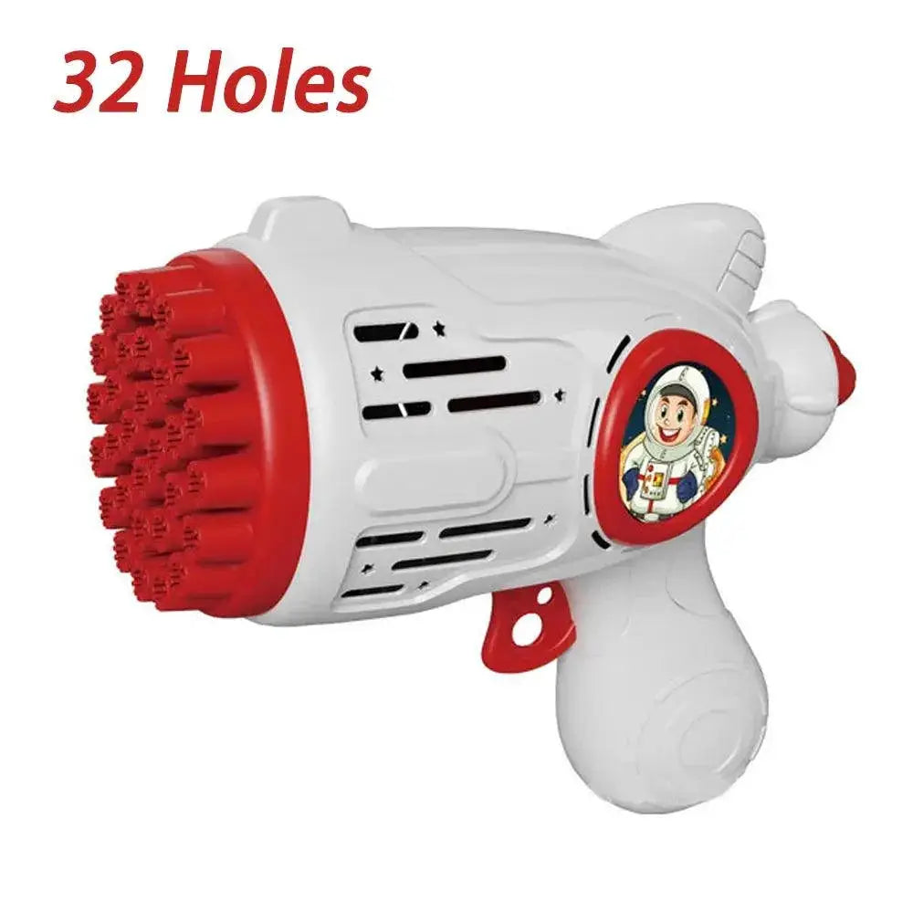 Electric Bubble Gun Toy With LED Lights For Kids Fun