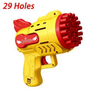Bubble Gun Toy for Kids Led Outdoor Play