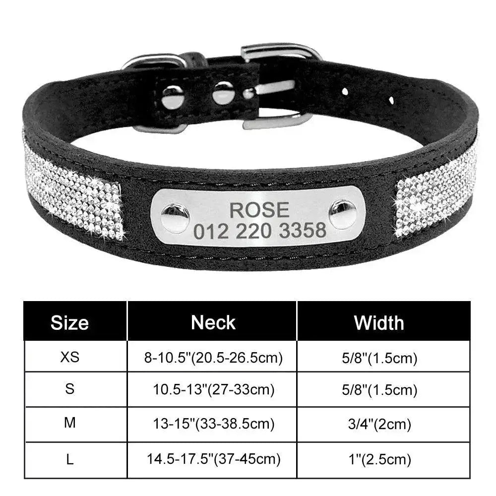 Personalized Sequin Dog Collar for Pets — product view 19