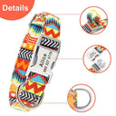 Personalized Nylon Dog Collar for Large Dogs