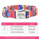Personalized Nylon Dog Collar for Large Dogs