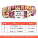 Personalized Nylon Dog Collar for Large Dogs