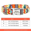 Personalized Nylon Dog Collar for Large Dogs