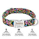 Personalized Nylon Dog Collar for Large Dogs