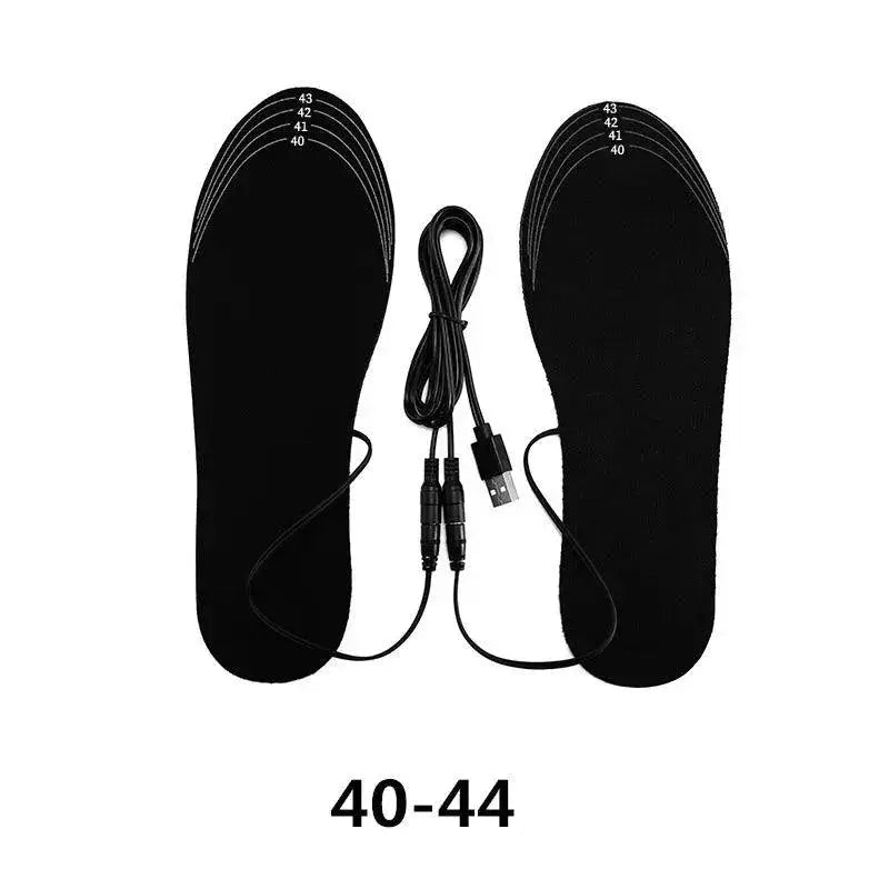 Heated Insoles Customizable Electric Shoe Inserts for Skiing