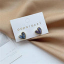 Elegant Heart Pearl Earrings for Women
