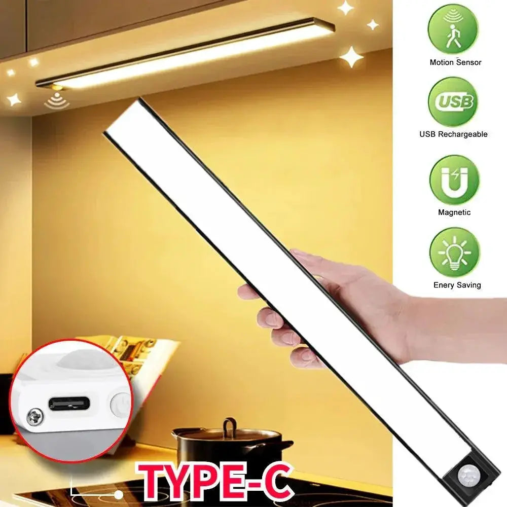 Motion Sensor LED Night Light For Cabinets Energy Efficient