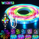 RGB LED Strip Lights Bluetooth Controlled Flexible Decor