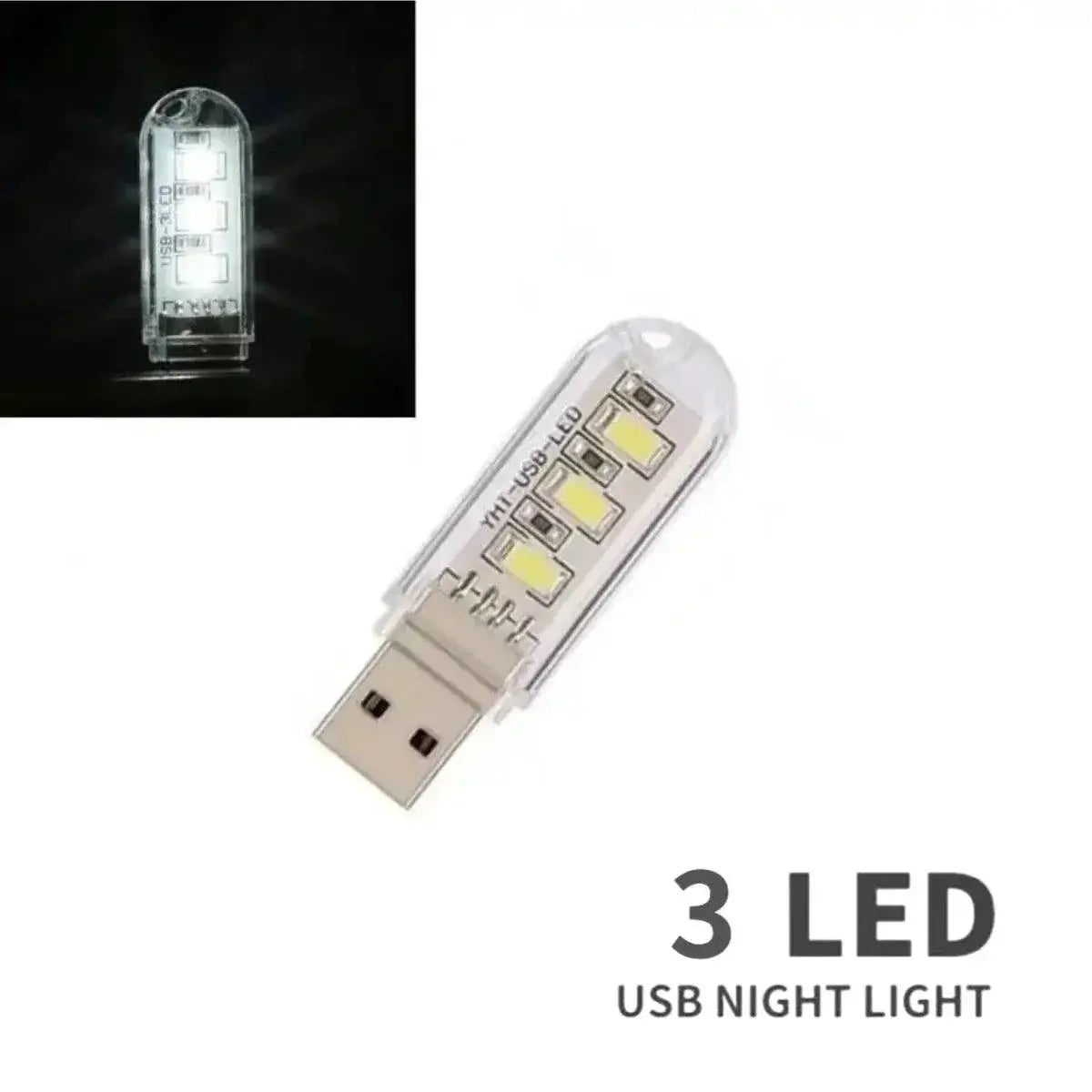 Mini USB LED Book Light Portable Reading Lamp For Laptops