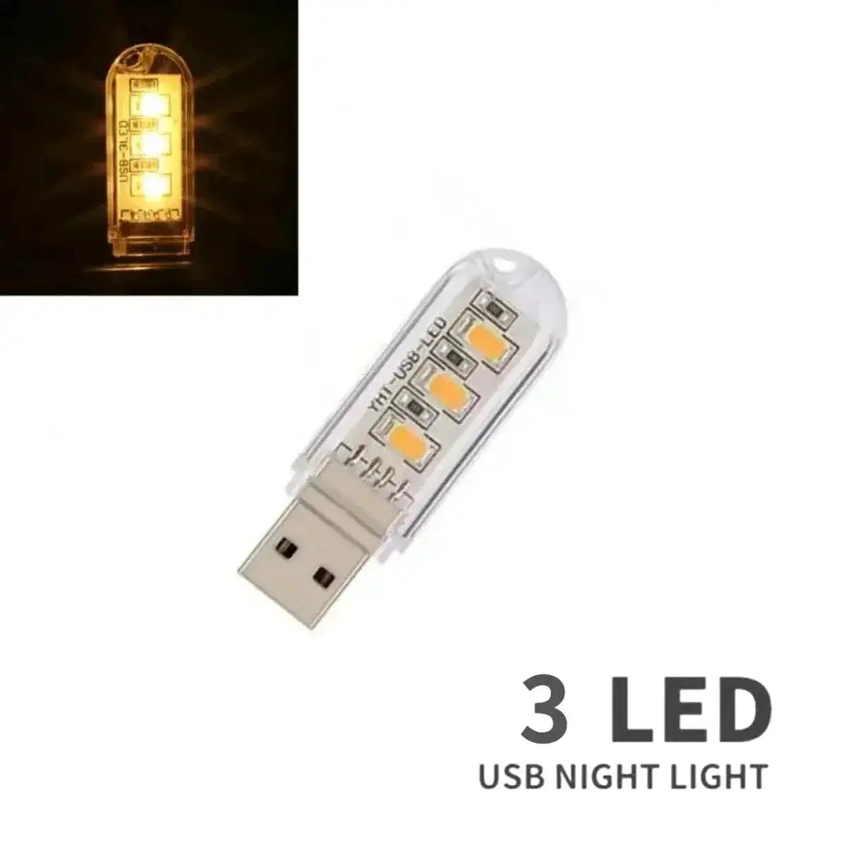 Mini USB LED Book Light Portable Reading Lamp For Laptops