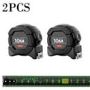 Fluorescent Tape Measure Precision Self Lock Tool Pro