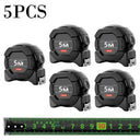 Fluorescent Tape Measure Precision Self Lock Tool Pro