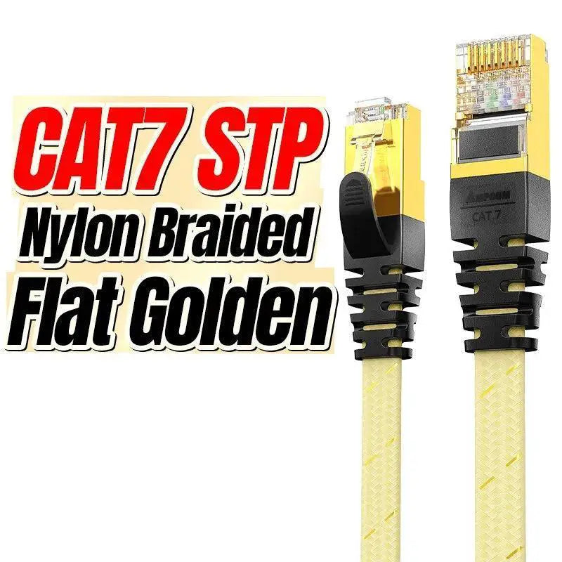 AMPCOM Cat7 Ethernet Cable for Lightning Fast Internet