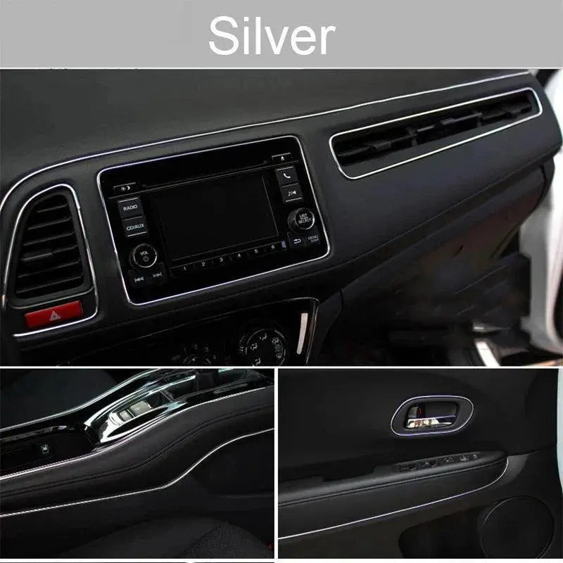 Car Interior Flexible Moulding Strips Colorful Trim