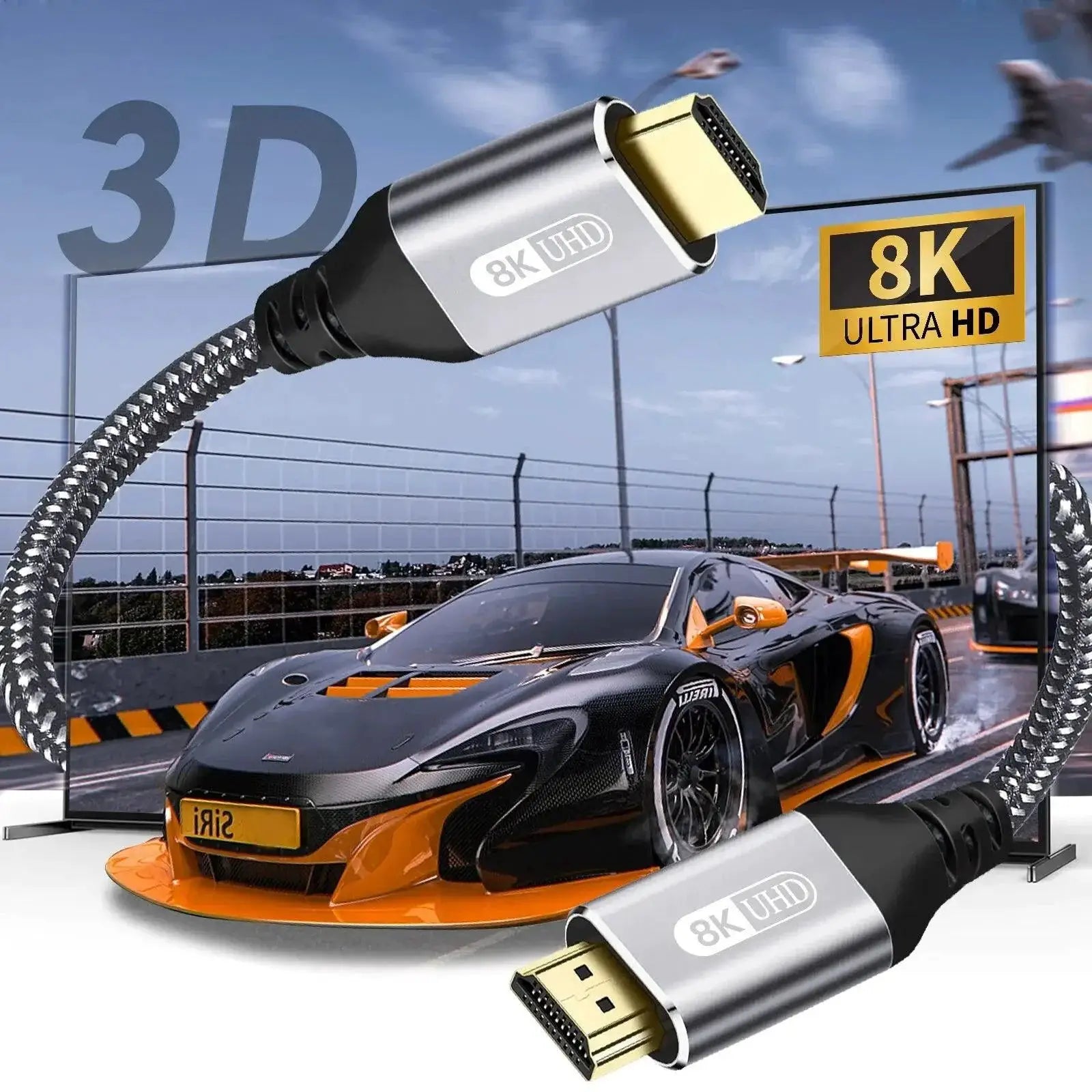 NIERBO HDMI 2.1 Cable 8K 60Hz 4K 120Hz 48Gbps Ultra High
