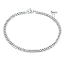 Chunky Stainless Steel Curb Chain Bracelet For Men