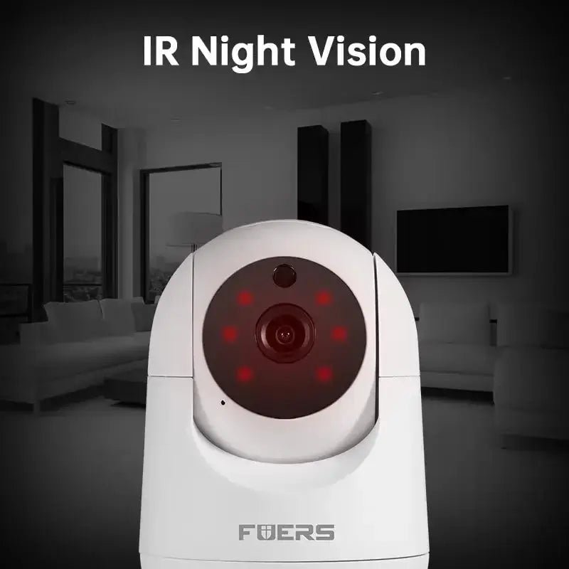 Fuers AI Smart Security Camera With Color Night Vision