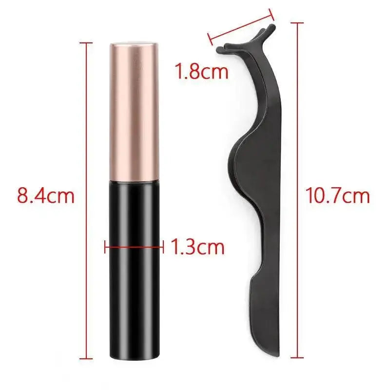 Magnetic Eyelashes Kit Waterproof Eyeliner Reusable Lashes