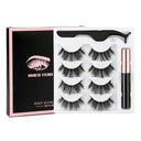 Waterproof Magnetic Lash Kit For All Day