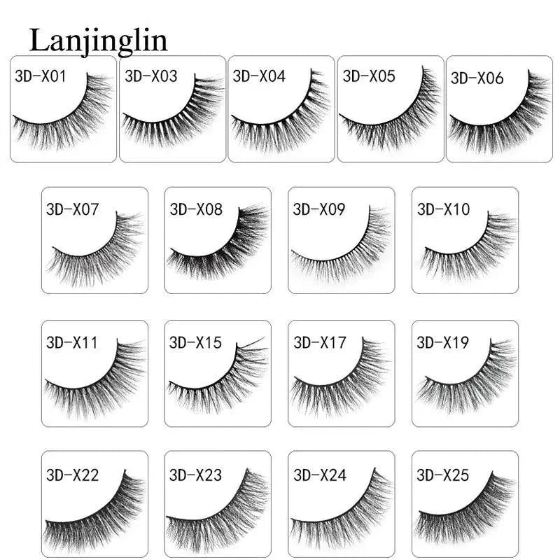 Luxe 3D Mink False Eyelashes For Glamorous Makeup Looks