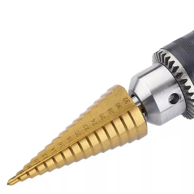 Ultimate Precision Step Drill Bit Set For Metal And Woodwork