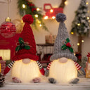 Enchanting LED Christmas Gnome Ornament for Holiday Decor