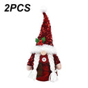 Enchanting LED Christmas Gnome Ornament for Holiday Decor