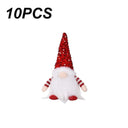Enchanting LED Christmas Gnome Ornament for Holiday Decor