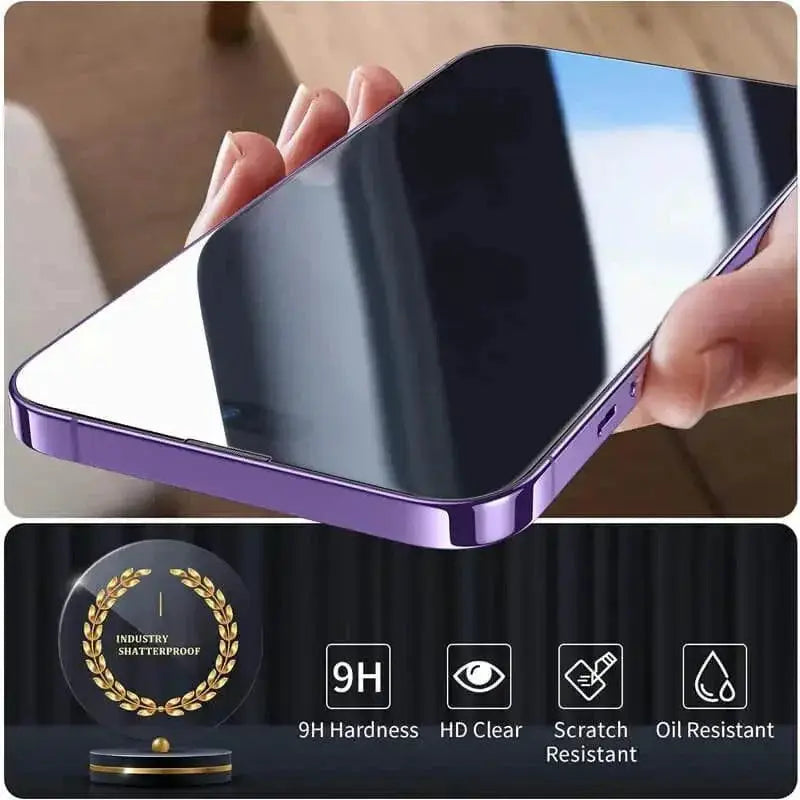 Crystal Clear Tempered Glass Screen Protector for iPhone