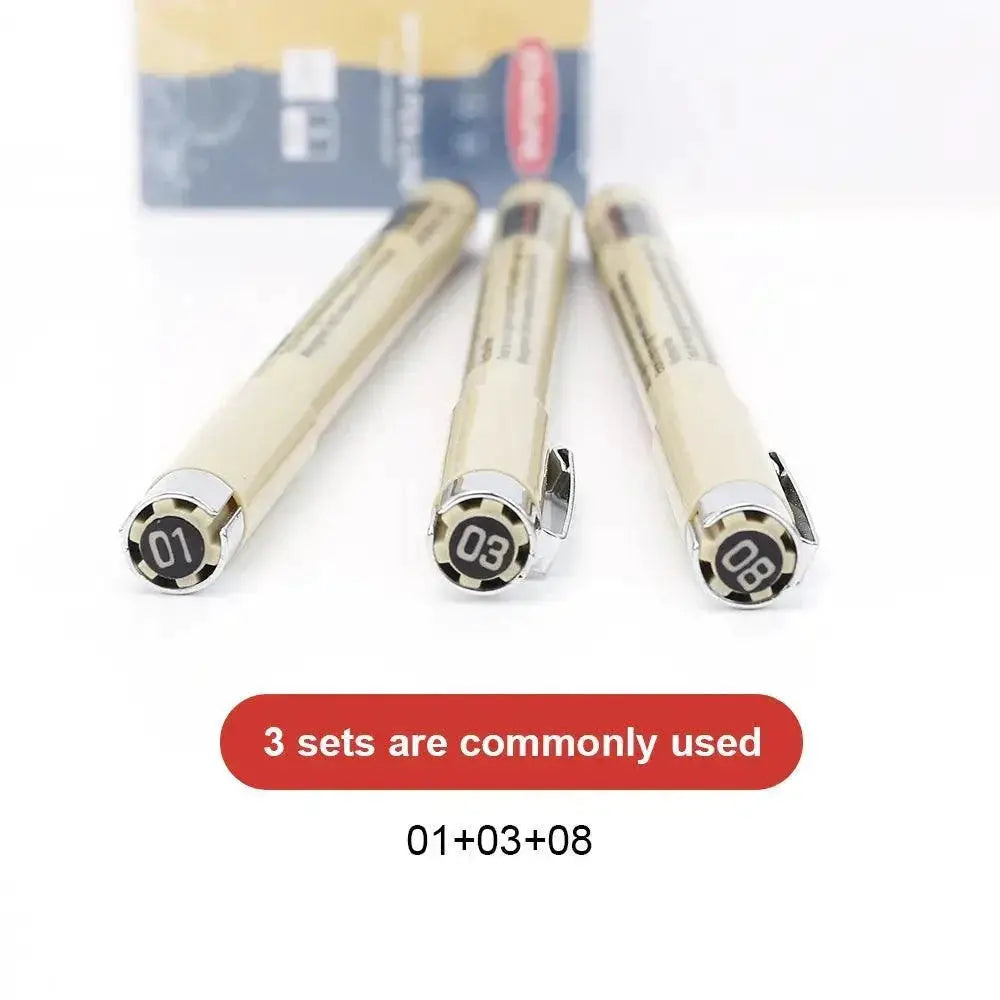 Manga Precision Liner Pen Set for Artists and Illustrators