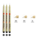 Liner Pen Set for Artists - Manga Lines