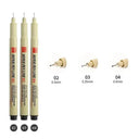 Liner Pen Set for Artists - Manga Lines