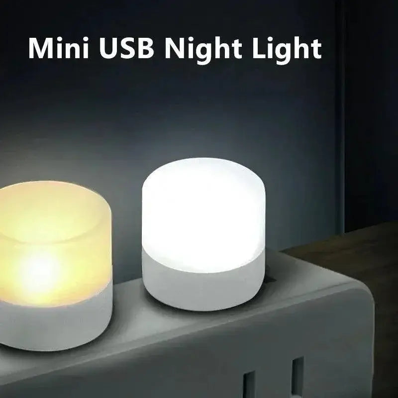 USB Mini Night Light LED Lamp For Eye Protection And Reading
