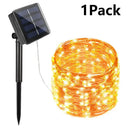 Solar Festoon Lights for Garden Ambiance
