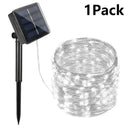 Solar Festoon Lights for Garden Ambiance