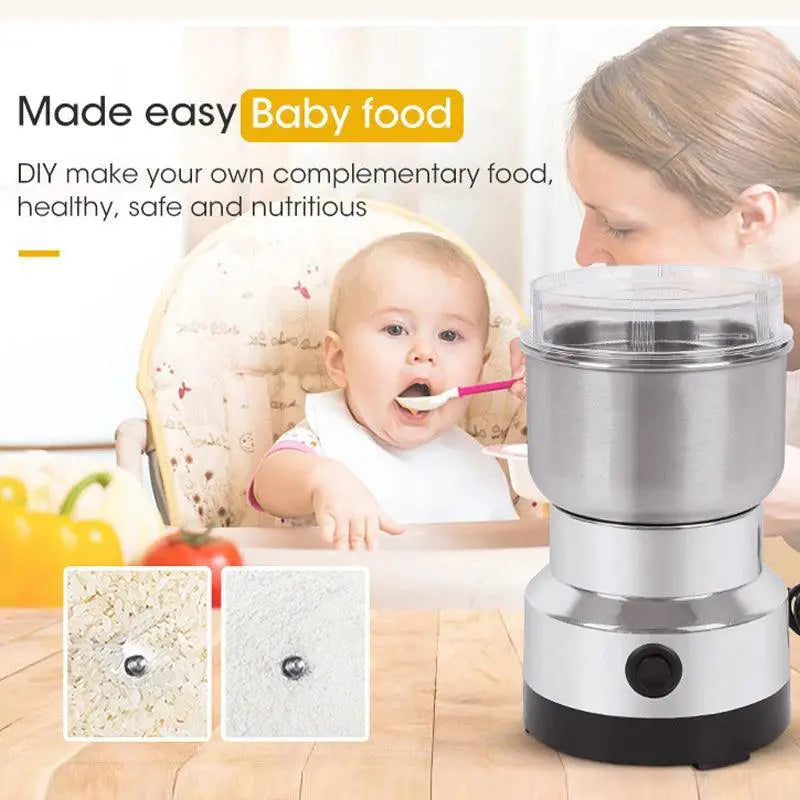 Mini Electric Grinder 300ml Ultrafine Food Mill For Baby