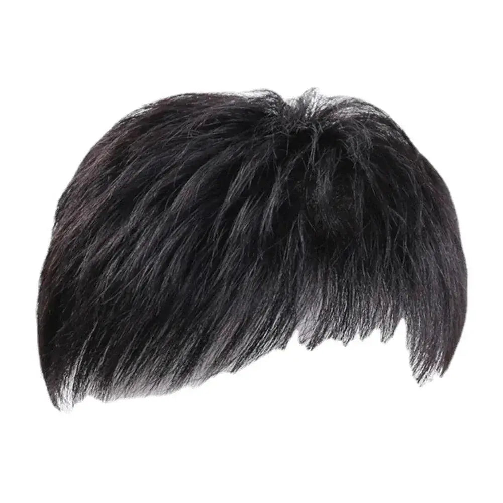 Men Premium Human Hair Toupee For Natural Look Comfort