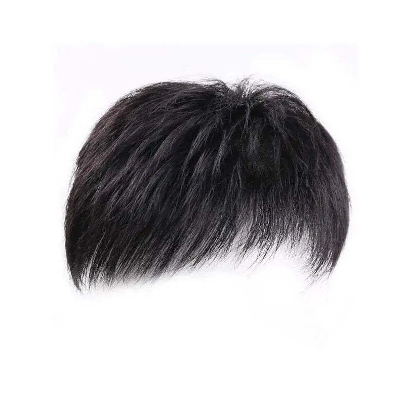 Men Premium Human Hair Toupee For Natural Look Comfort