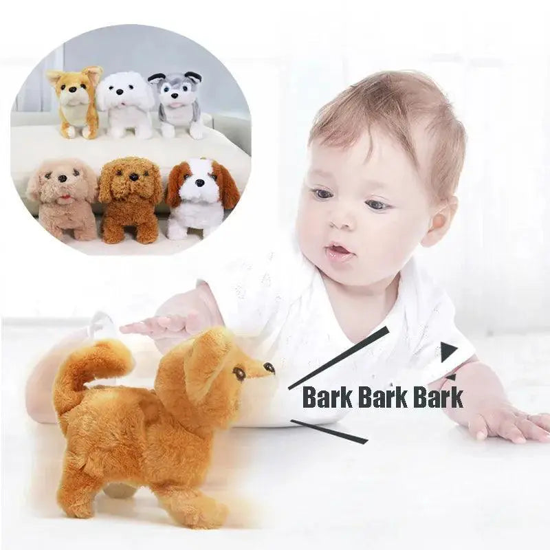 Cute Interactive Robot Puppy Toy For Kids Engaging Gift