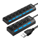 OLAF USB Hub 7-Port Splitter for Laptop