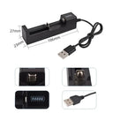 Fast 18650 Battery Charger Dual Slot