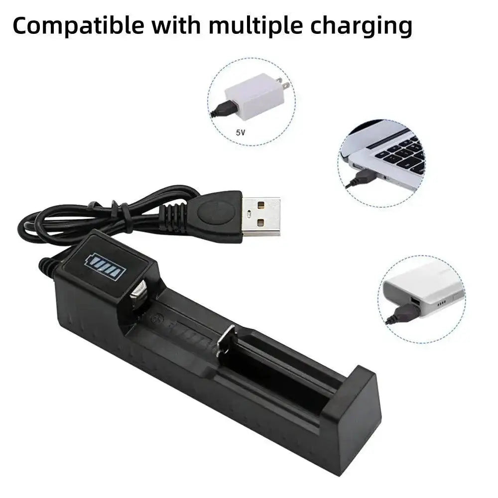 Fast Dual Slot 18650 Battery Charger for Quick Recharging
