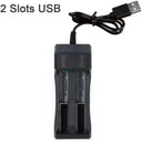 Fast 18650 Battery Charger Dual Slot