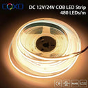 Bright COB LED Tape High Density Flexible Ribbon Options